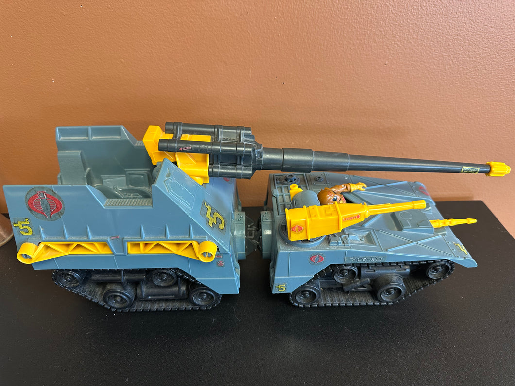 G.I. Joe Cobra Maggot Incomplete Preowned Vehicle