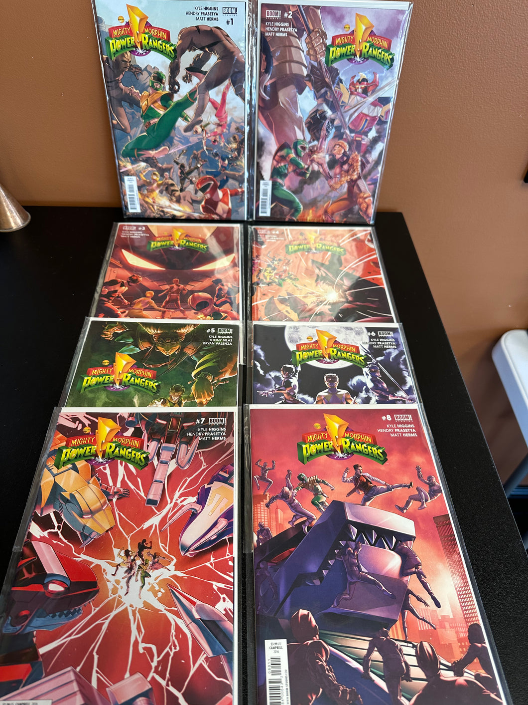 Boom Studios Mights Morphin Power Rangers Comic Set #1-8