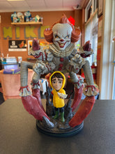 Load image into Gallery viewer, Quantum Mechanix IT Pennywise We All Float Q-Fig Max Elite Figure
