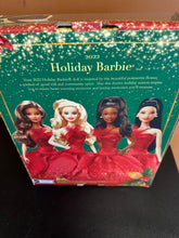 Load image into Gallery viewer, Mattel 2022 Holiday Barbie Brunette Box Damage
