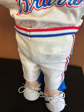 Load image into Gallery viewer, Cabbage Patch Kids 1988 MLB Atlanta Braves Brunette Boy Preowned Doll
