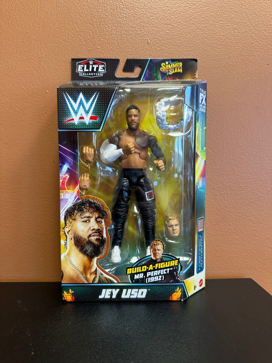 Mattel WWE Summer Slam Elite Jey Uso Action Figure