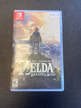 Load image into Gallery viewer, NINTENDO SWITCH The Legend Of ZELDA Breath Of The Wild
