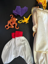 Load image into Gallery viewer, Disney Jasmine and Aladdin Dolls with City Outfits, Abu, &amp; Magic Lamp Preowned
