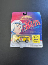 Load image into Gallery viewer, JOHNNY LIGHTNING Speed Racer 2000 Team Racer X! Volkswagen Van Card DMG
