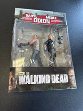 Load image into Gallery viewer, MCFARLANE TOYS THE WALKING DEAD DARYL &amp; MERLE DIXON 2 PACK FIGURES
