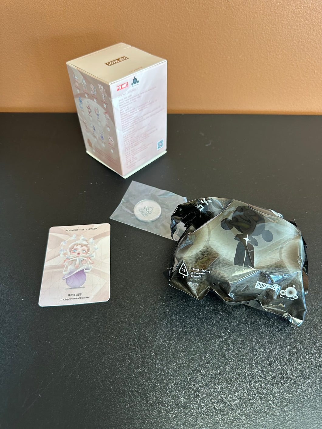POP MART SKULLPANDA THE PARADOX THE ASYMMETRICAL BALANCE OPEN BOX