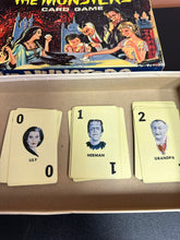 Load image into Gallery viewer, Milton Bradley The Munsters Card Game Preowned Missing Markers
