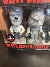Load image into Gallery viewer, FUNKO WACKY WOBBLER BOBBLE-HEADS SILVER SCREEN LIMITED EDITION MONSTERS GEMINI 240PCS OPEN BOX
