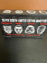 Load image into Gallery viewer, FUNKO WACKY WOBBLER BOBBLE-HEADS SILVER SCREEN LIMITED EDITION MONSTERS GEMINI 240PCS OPEN BOX
