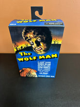 Load image into Gallery viewer, NECA THE WOLFMAN  ULTIMATE COLOR 7” BOXED ACTION FIGURE

