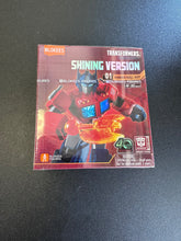 Load image into Gallery viewer, Blokees Transformers Shining Version 01 Shining Roll Out Mini Model Kit (1) Mystery Box

