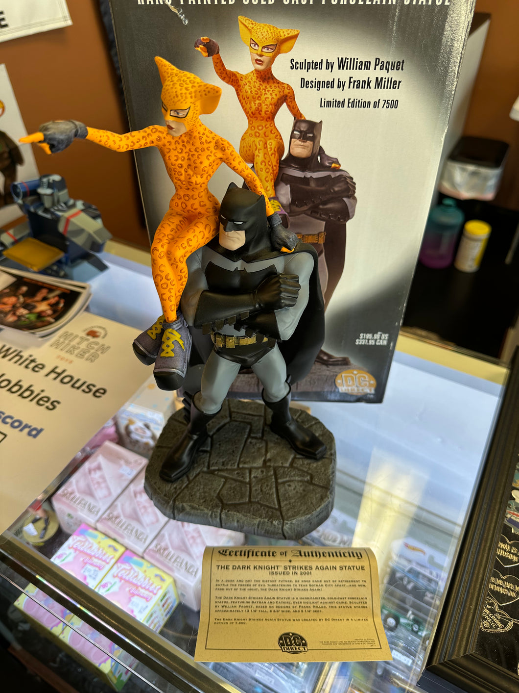 DC Direct The Dark Knight Strikes Again Porcelain Statue Preowned