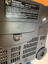 Load image into Gallery viewer, Nintendo N64 Control Deck NUS-001(USA) with 1 wired controller PREOWNED
