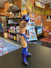 Load image into Gallery viewer, Mattel WWE Elite Series 65 Kalisto Lucha House Party (Broken Head Piece) Incomplete
