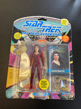 Load image into Gallery viewer, PLAYMATES Star Trek The Next Generation Counselor Deanna Troi Action Figure
