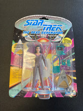 Load image into Gallery viewer, PLAYMATES Star Trek The Next Generation Lieutenant Commander Deanna Troi Action Figure
