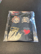 Load image into Gallery viewer, FUNKO Chucky and Tiffany Set Of 4 Enamel Pins
