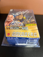 Load image into Gallery viewer, Mattel WWE Elite Wrestlemania Goldberg Figure Autograph CNY
