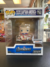 Load image into Gallery viewer, FUNKO POP Marvel Avengers Victory Shawarma: Captain America 758 Amazon Exclusive
