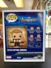 Load image into Gallery viewer, FUNKO POP Marvel Avengers Victory Shawarma: Captain America 758 Amazon Exclusive
