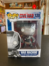 Load image into Gallery viewer, FUNKO POP Marvel Civil War Captain America War Machine 128
