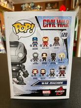 Load image into Gallery viewer, FUNKO POP Marvel Civil War Captain America War Machine 128
