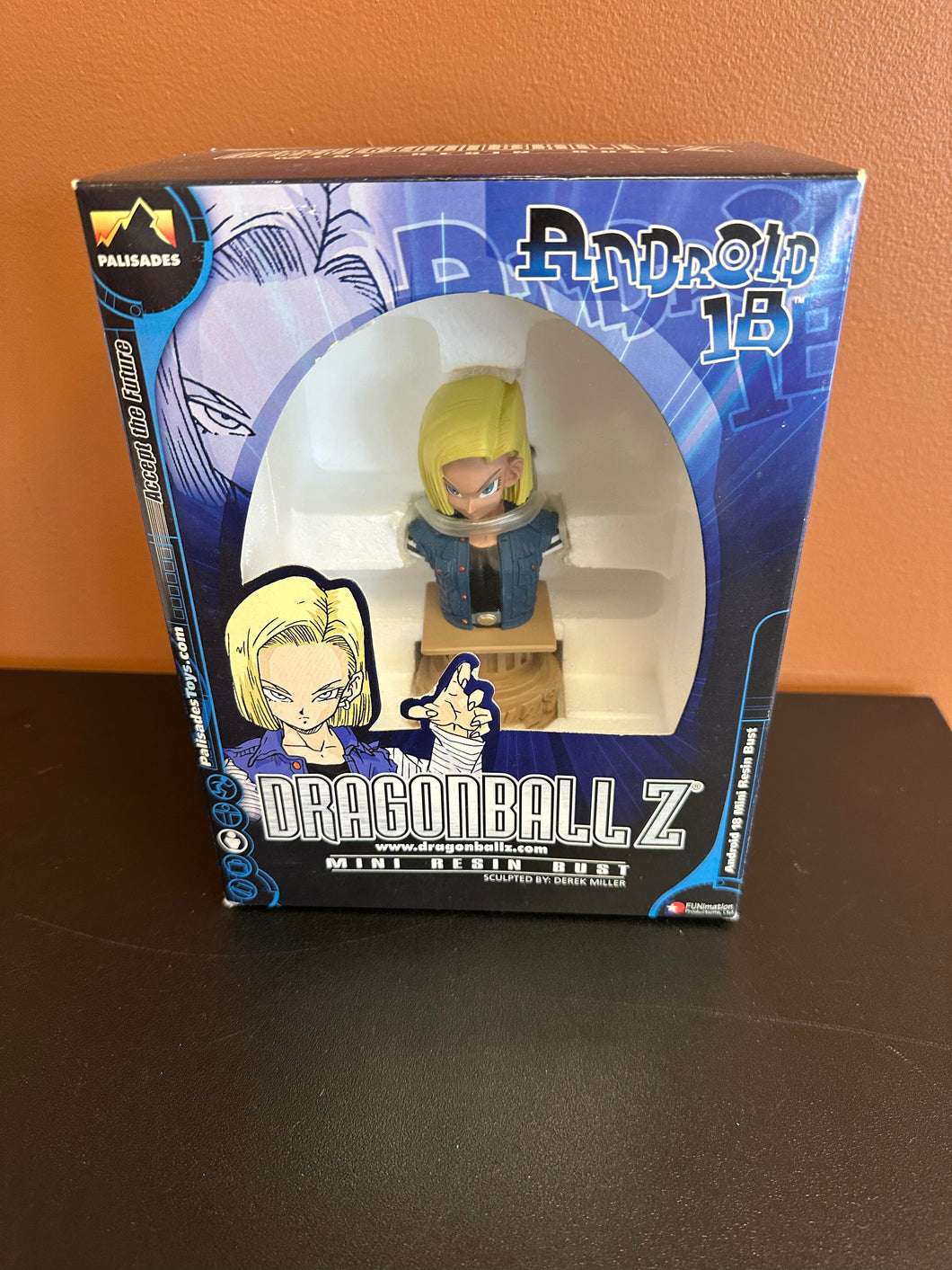 Palisades Funimation Dragonball Z Android 18 Mini Resin Bust