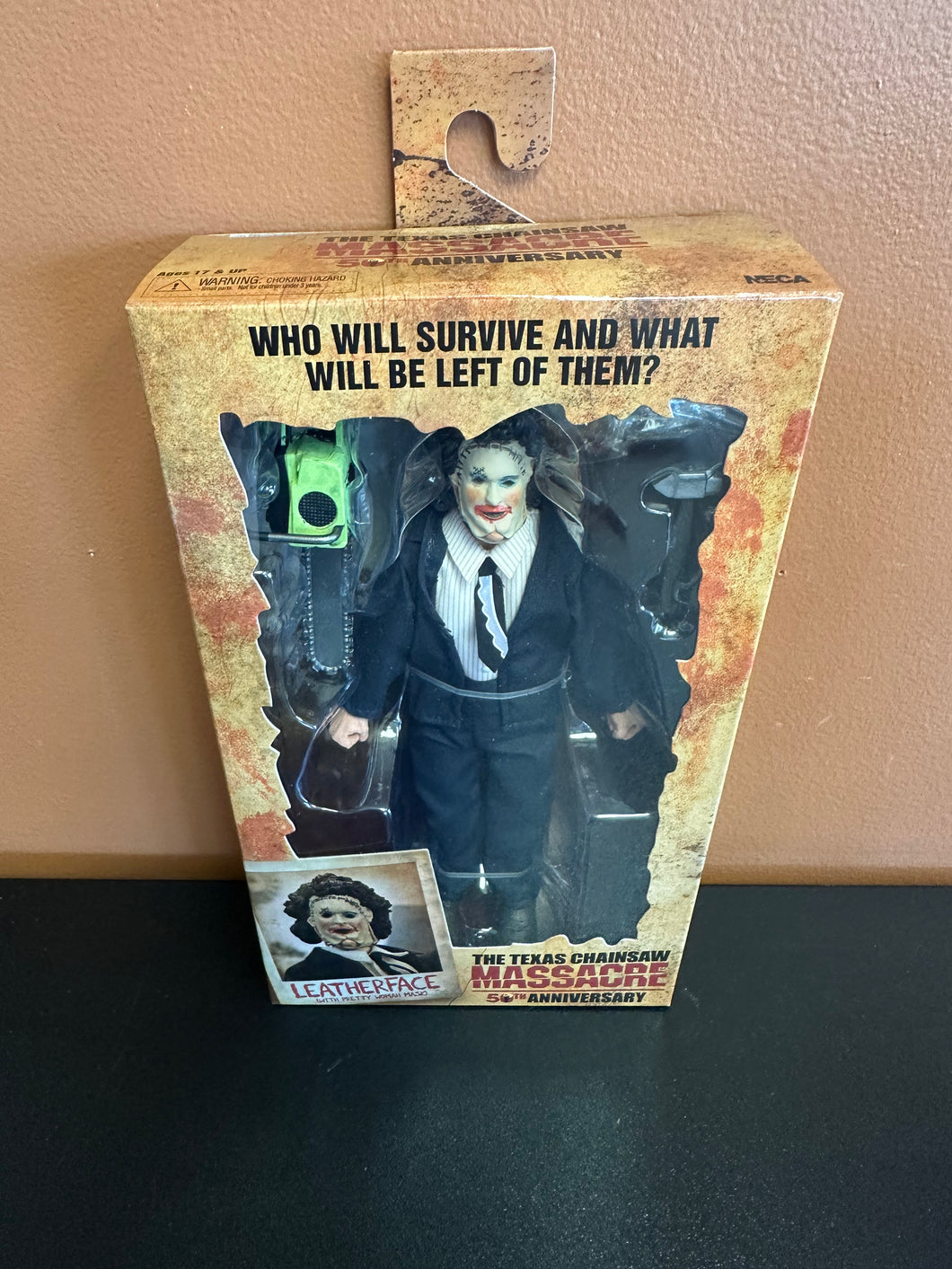 NECA Texas Chainsaw Massacre 50th Anniversary Ultimate Pretty Woman Leatherface 7” Scale Clothed Action Figure