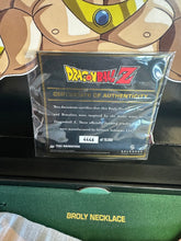 Load image into Gallery viewer, Dragonball Z GameStop Salesone Broly Jewelry Set
