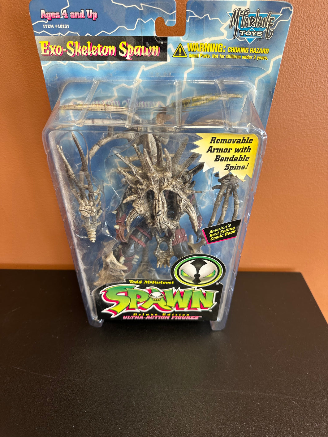 MCFARLANE TOYS SPAWN EXO-SKELETON SPAWN DAMAGE PACKAGE