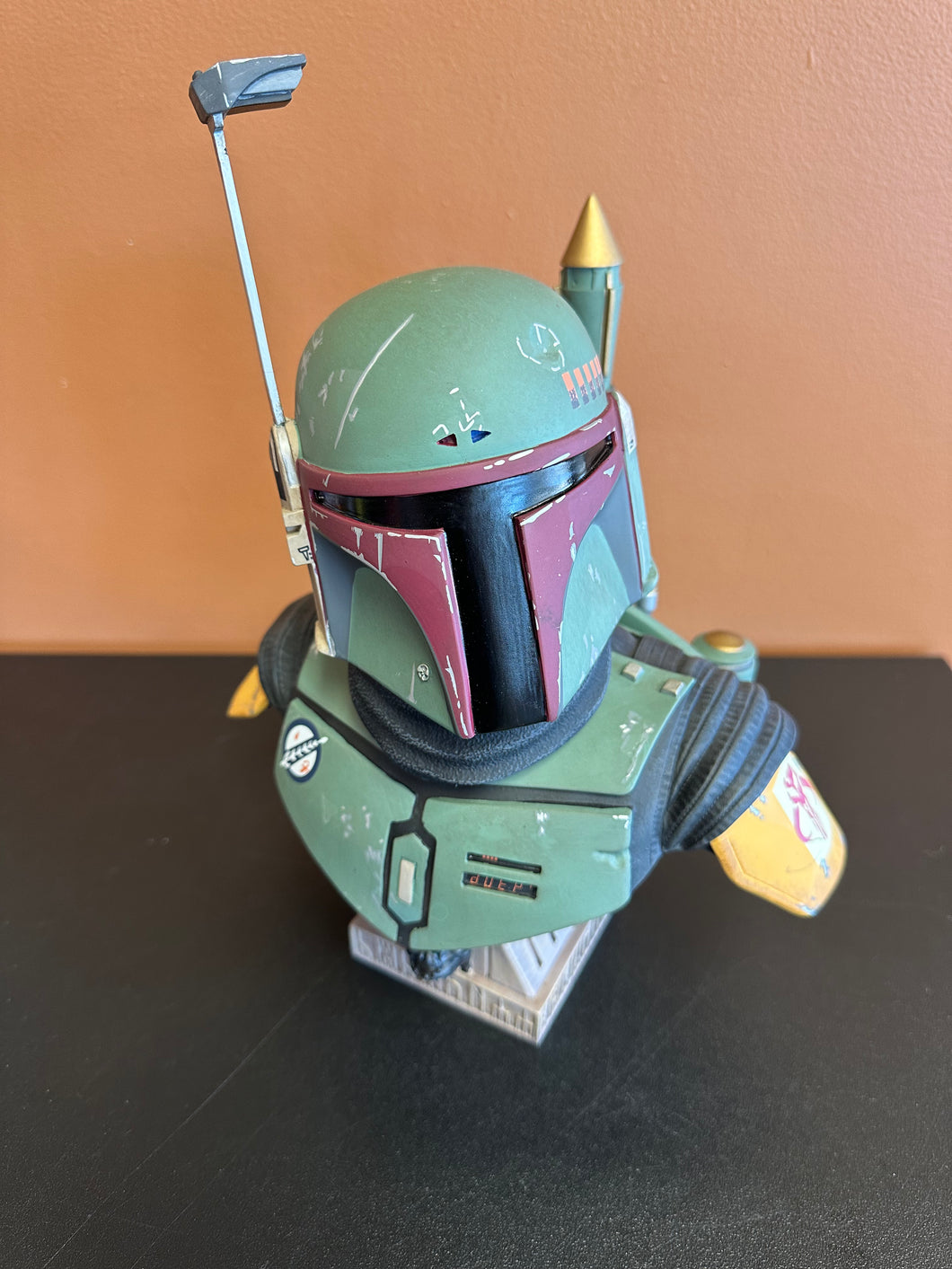Gentle Giant Star Wars Boba Fett Legends in 3D Bust Statue PREOWNED