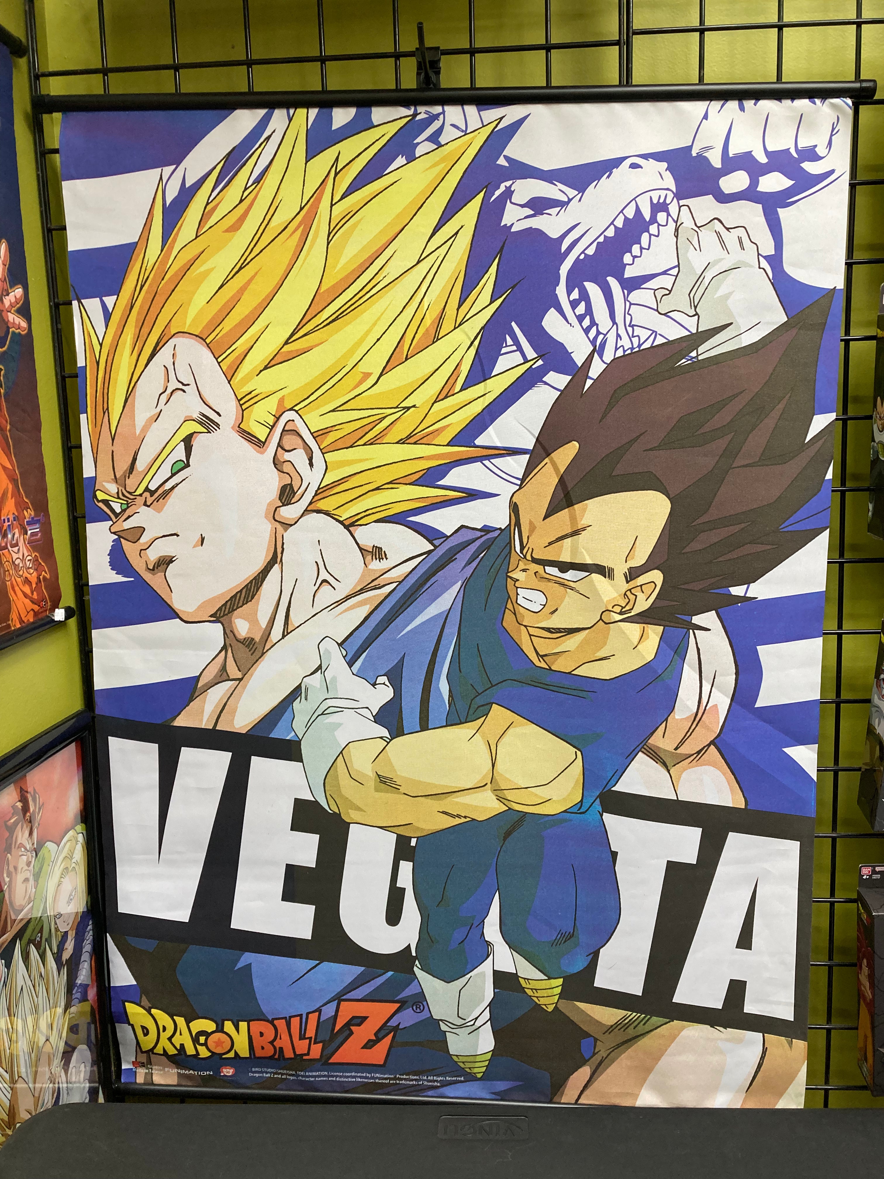 FUNIMATION DragonBall Z Vegeta Banner – Hitchhiker Toys