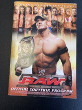 Load image into Gallery viewer, WWE RAW &amp; SMACK DOWN Official Souvenir Program

