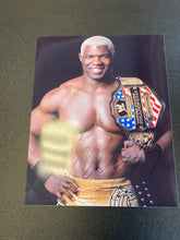 Load image into Gallery viewer, WWE Shelton Benjamin AUTOGRAPHED Picture With COA
