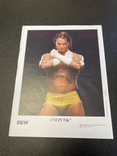Load image into Gallery viewer, WWE ECW CM Punk Photo Print With Printed Autograph

