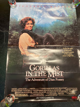 Load image into Gallery viewer, Gorillas in The Mist The Adventure of Dani Fossey Folded One Sided Poster
