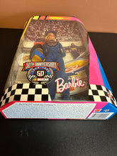 Load image into Gallery viewer, MATTEL BARBIE 50th ANNIVERSARY NASCAR BOX DAMAGE
