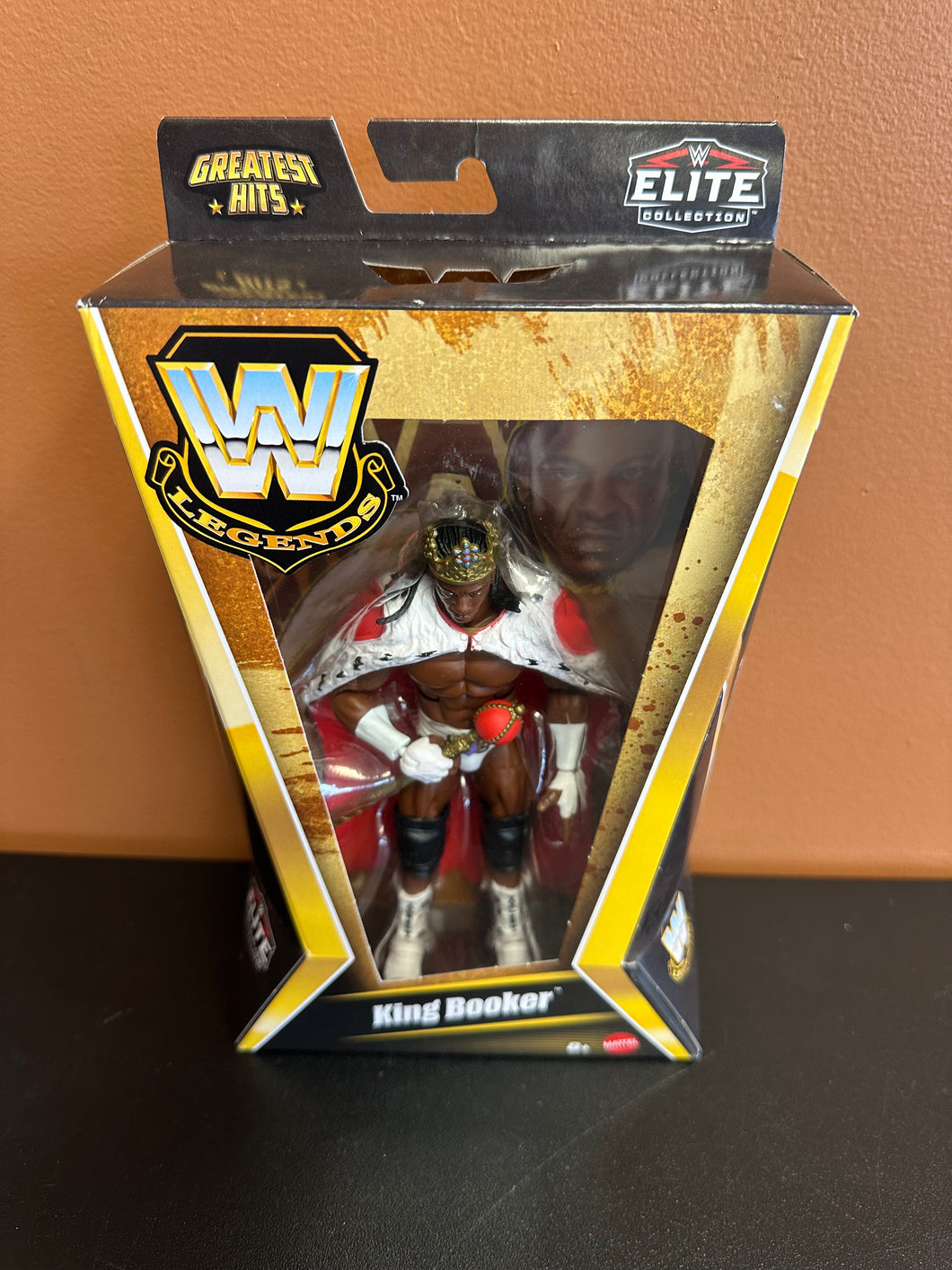 Mattel WWE Legends Elite Greatest Hits King Booker Action Figure