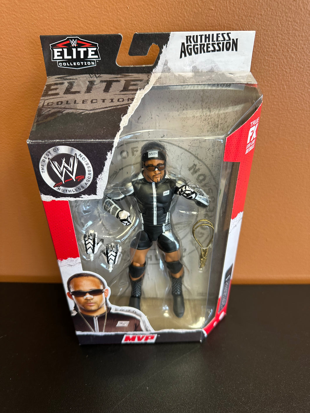 Mattel WWE Elite Ruthless Aggression MVP Action Figure