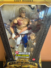 Load image into Gallery viewer, Mattel WWE Ringside Defining Moments “The American Nightmare” Cody Rhodes Action Figure Box Dmg

