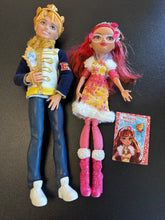 Load image into Gallery viewer, Ever After High Epic Winter Darling Charming &amp; Rosabella Beauty Doll Set Preowned
