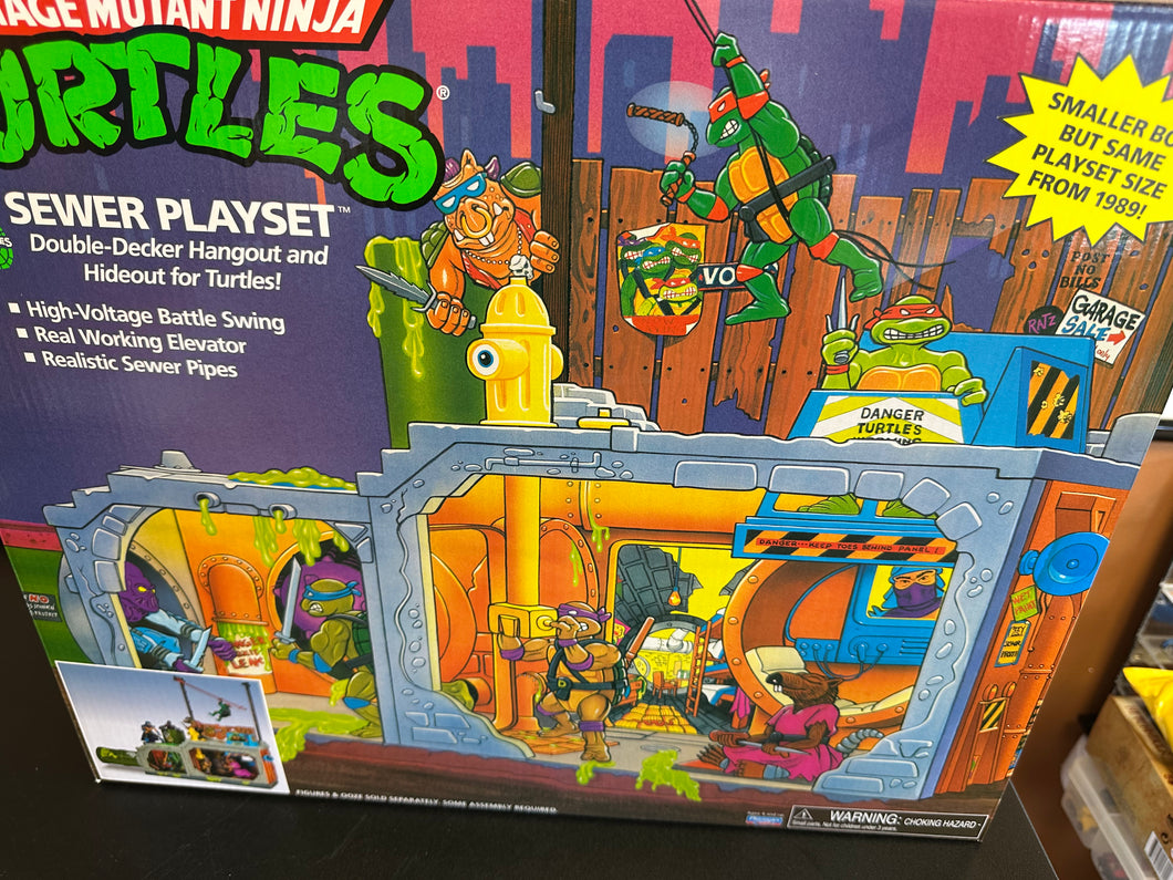 Playmates 2025 TMNT Sewer Playset Amazon Exclusive