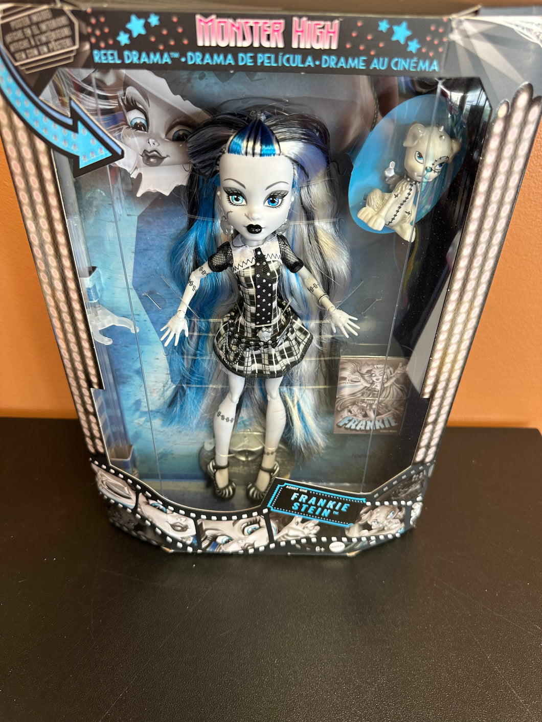 Monster High Reel Drama Frankie Stein 2025