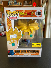 Load image into Gallery viewer, FUNKO POP DragonBall Super Super Saiyan Future Trunks 318 HotTopic Exclusive
