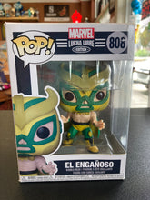 Load image into Gallery viewer, FUNKO POP Marvel Lucha Libre Edition El Engañoso 808
