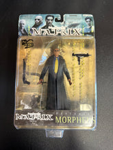 Load image into Gallery viewer, THE MATRIX THE FILM MORPHEUS FIGURE IN PACKAGING

