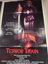 Load image into Gallery viewer, Terror Train Folded Damaged Poster

