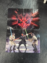 Load image into Gallery viewer, HASBRO Star Wars Galaxy Collector Figure Poster Darth Maul DAMAGED
