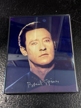 Load image into Gallery viewer, Star Trek Brent Spiner “Data” AUTOGRAPHED Framed Photo
